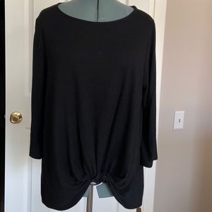 Black soft comfy sweater